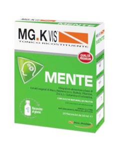 MGK VIS TONICO RICOSTITUENTE MENTE 10 FLACONCINI DA 10 ML