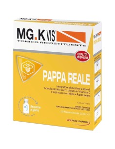 MGK VIS TONICO RICOSTITUENTE PAPPA REALE 10 FLACONCINI DA 10 ML
