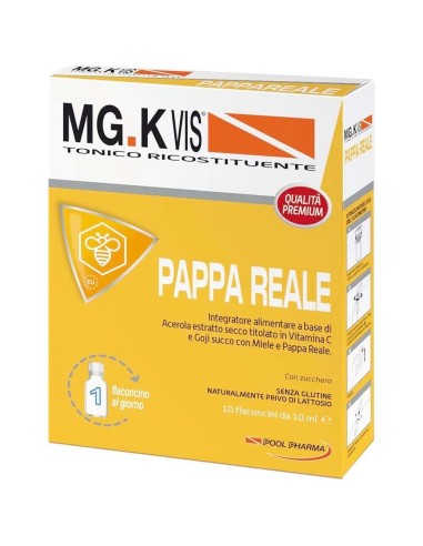 MGK VIS TONICO RICOSTITUENTE PAPPA REALE 10 FLACONCINI DA 10 ML