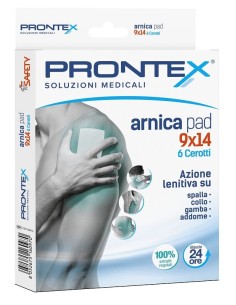 CEROTTO PRONTEX ARNICA PAD 9 X 14 6 PEZZI