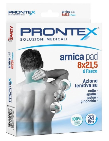 FASCIA PRONTEX ARNICA PAD 8 X 21 ,5 6 PEZZI