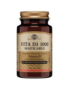VITA D3 1000 100 TAVOLETTE MASTICABILI