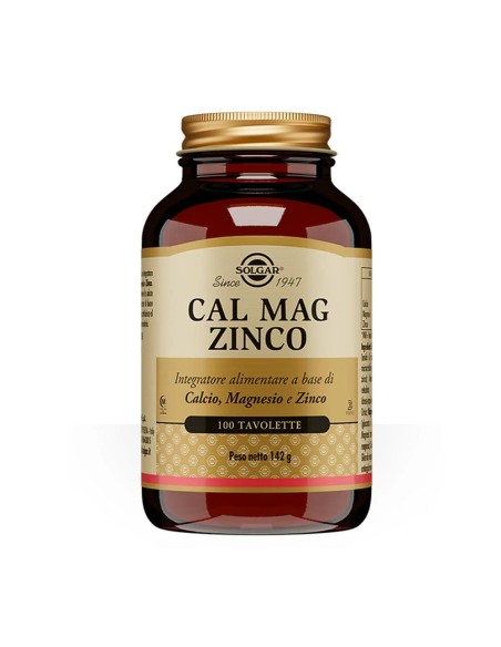 CAL MAG ZINCO 100 TAVOLETTE