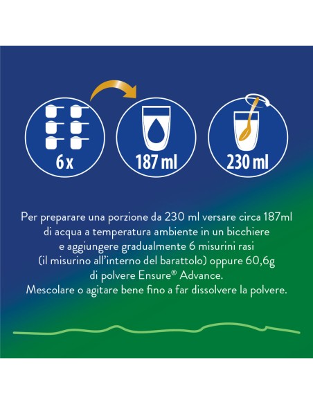 ENSURE ADVANCE BASE VEGETALE 400 G