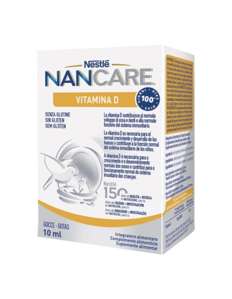 NANCARE VITAMINA D GOCCE 10 ML
