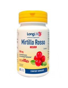 LONGLIFE MIRTILLO ROSSO COMPLEX 60 CAPSULE VEGETALI
