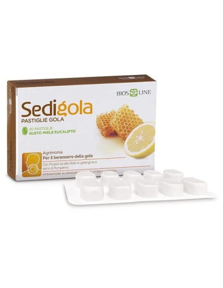 APIX SEDIGOLA MIELE EUCALIPTO 20 PASTIGLIE
