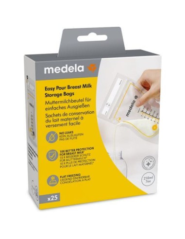 EASY POUR SACCA CONSERVAZIONE LATTE MATERNO 25 PEZZI