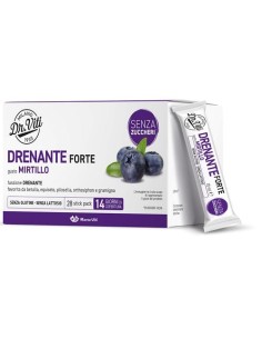 DR VITI DRENANTE FORTE MIRTILLO 28 STICK PACK SENZA ZUCCHERI