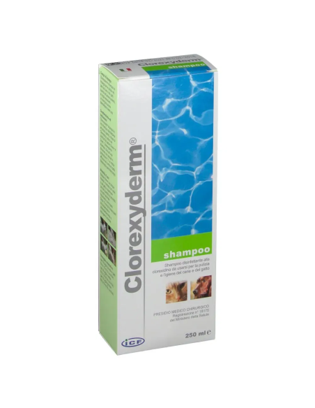 CLOREXYDERM SHAMPOO 250 ML