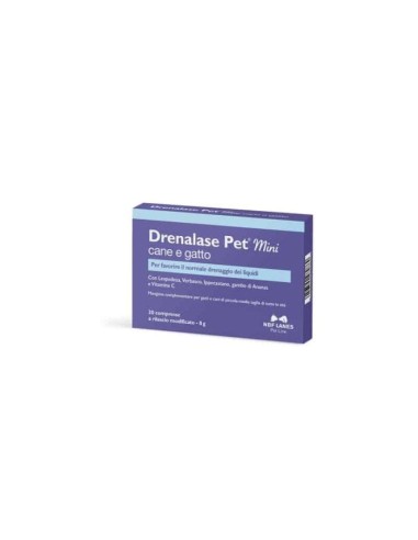 DRENALASE PET MINI CANE GATTO 20 COMPRESSE