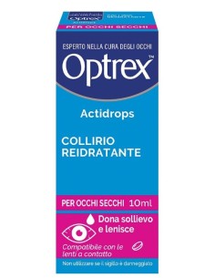 COLLIRIO REIDRATANTE OCCHI SECCHI OPTREX ACTIDROPS 10 ML