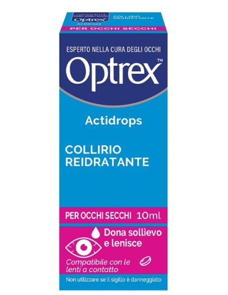 COLLIRIO REIDRATANTE OCCHI SECCHI OPTREX ACTIDROPS 10 ML