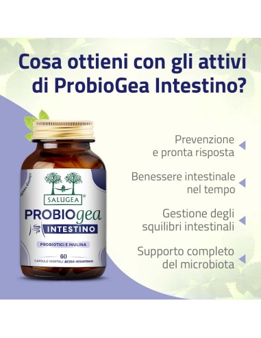 PROBIOGEA INTESTINO SALUGEA 60 CAPSULE