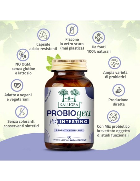 PROBIOGEA INTESTINO SALUGEA 60 CAPSULE