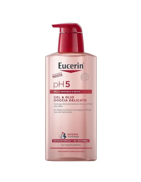 EUCERIN GEL & OLIO DOCCIA DELICATO 400 ML