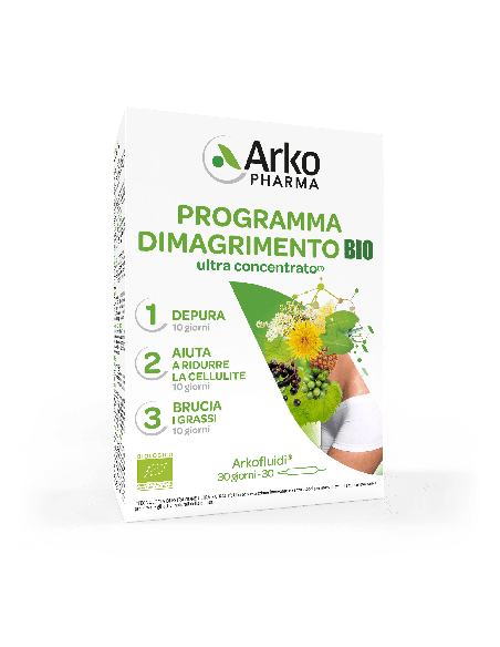 ARKOFLUIDI PROGRAMMA DIMAGRIMENTO BIO 30 FIALE