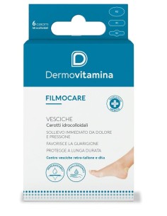 CEROTTO VESCICHE DERMOVITAMINA FILMOCARE 6 PEZZI