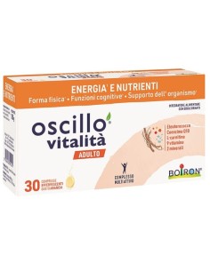 OSCILLO VITALITA' ADULTO 30 COMPRESSE EFFERVESCENTI
