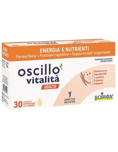 OSCILLO VITALITA' ADULTO 30 COMPRESSE EFFERVESCENTI
