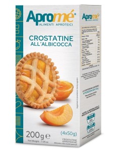 APROME' CROSTATINE ALBICOCCA 4 PEZZI DA 50 G