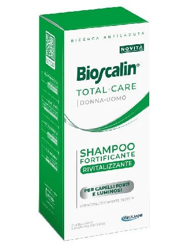 BIOSCALIN TOTAL CARE SHAMPOO FORTIFICANTE RIVITALIZZANTE 200 ML