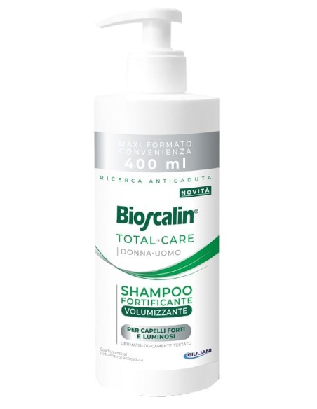 BIOSCALIN TOTAL CARE SHAMPOO FORTIFICANTE VOLUMIZZANTE 400 ML