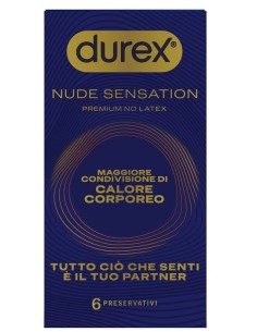 PRESERVATIVO DUREX NUDE SENSATION 6 PEZZI