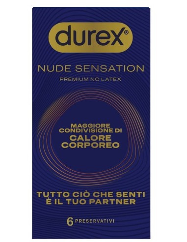 PRESERVATIVO DUREX NUDE SENSATION 6 PEZZI