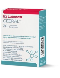 CEBRAL 30 COMPRESSE