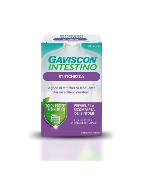 GAVISCON INTESTINO STITICHEZZA 30 CAPSULE