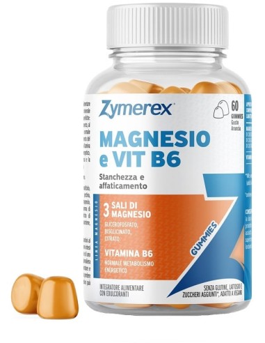 ZYMEREX MAGNESIO E VIT B6 60 GUMMIES