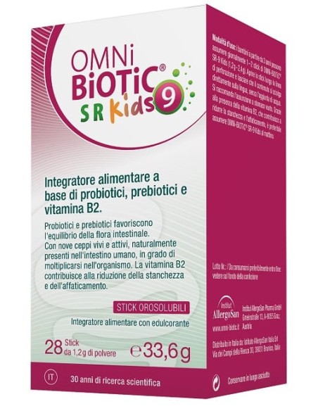 OMNI BIOTIC SR 9 KIDS 28 STICK