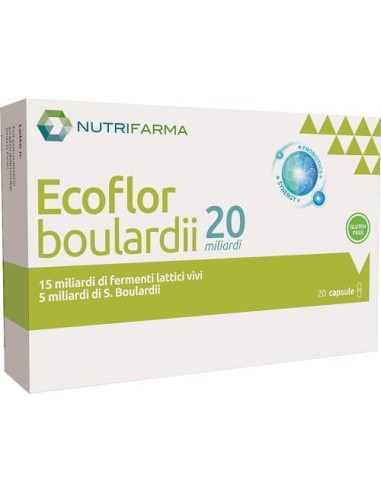 ECOFLOR BOULARDII 20 MILIARDI 20 CAPSULE