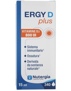 ERGY D PLUS 15 ML NUOVA FORMULAZIONE