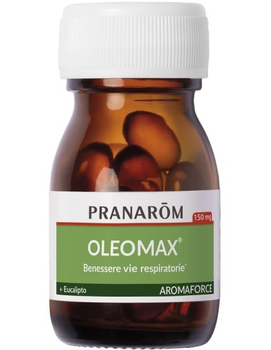 PRANAROM OLEOMAX BENESSERE VIE RESPIRATORIE 15 CAPSULE