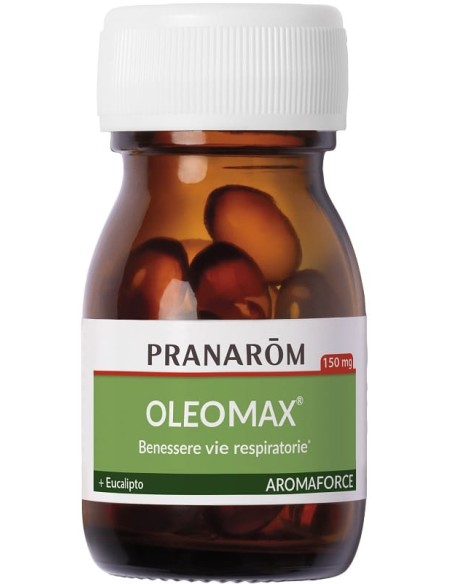 PRANAROM OLEOMAX BENESSERE VIE RESPIRATORIE 15 CAPSULE
