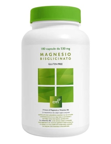MAGNESIO BISGLICINATO 180 CAPSULE DA 530 MG