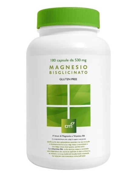 MAGNESIO BISGLICINATO 180 CAPSULE DA 530 MG