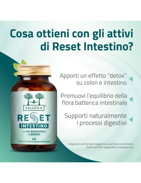 RESET INTESTINO SALUGEA 60 CAPSULE