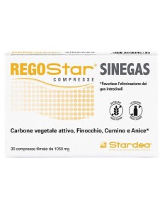 REGOSTAR SINEGAS 30 COMPRESSE FILMATE