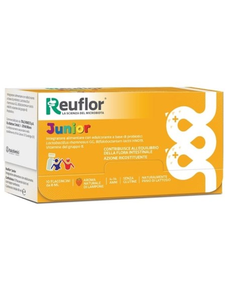 REUFLOR JUNIOR 10 FLACONCINI 8 ML