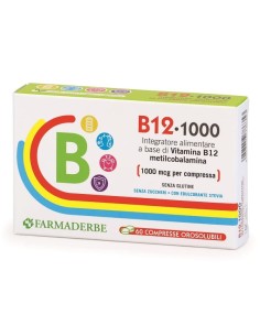 B12 1000 60 COMPRESSE OROSOLUBILI DA 0,2 G