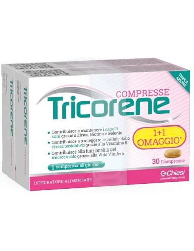 TRICORENE 30 COMPRESSE BIPACCO IT