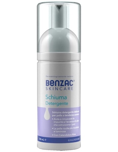 BENZAC SKINCARE SCHIUMA DETERGENTE 130 ML