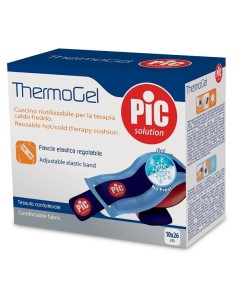 CUSCINO THERMOGEL TERAPIA CALDO FREDDO 10X26 CM CON FASCIA ELASTICA ITC