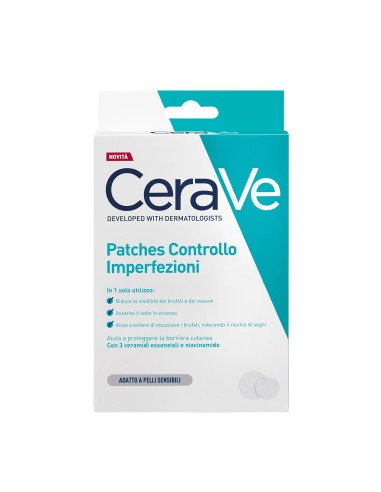 CERAVE PATCHES CONTROLLO IMPERFEZIONI 22 PEZZI