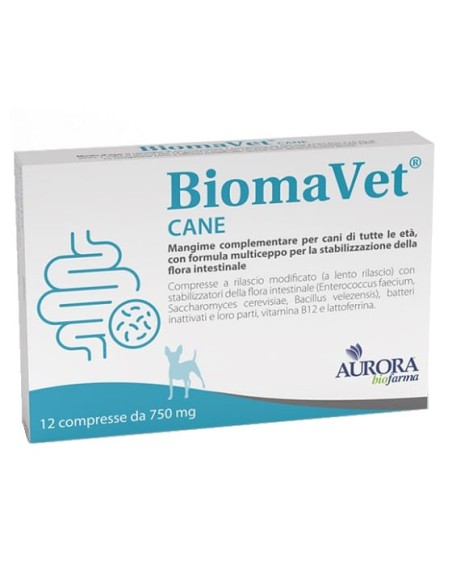 BIOMAVET CANE 750MG 12 COMPRESSE