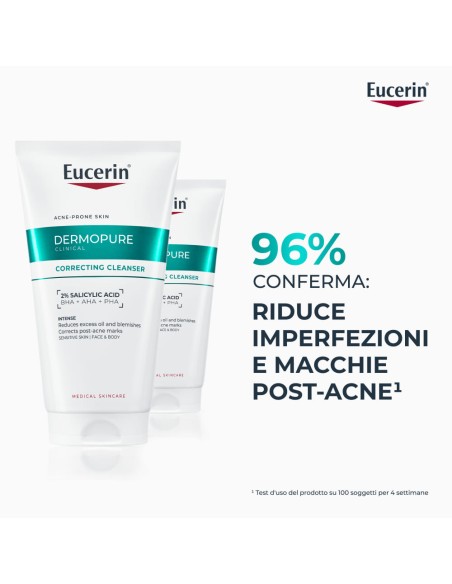 EUCERIN DERMOPURE CLINICAL DETERGENTE TRIPLA AZIONE 150 ML