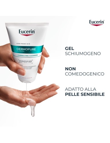 EUCERIN DERMOPURE CLINICAL DETERGENTE TRIPLA AZIONE 150 ML